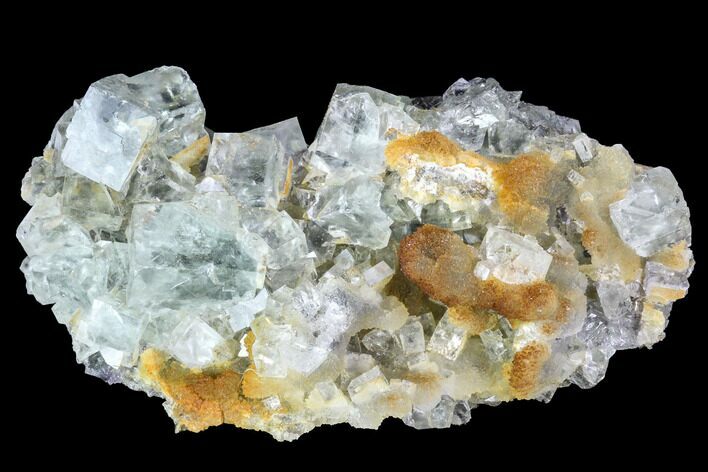 Green Fluorite Crystal Cluster - Mongolia #100744